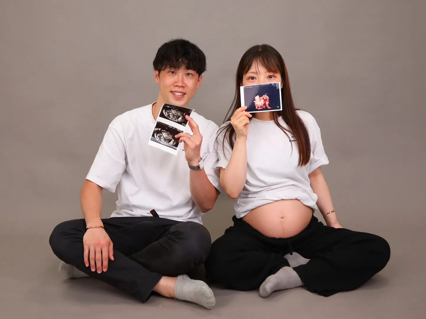 【GRAY Backdrop Photoshoot -マタニ...