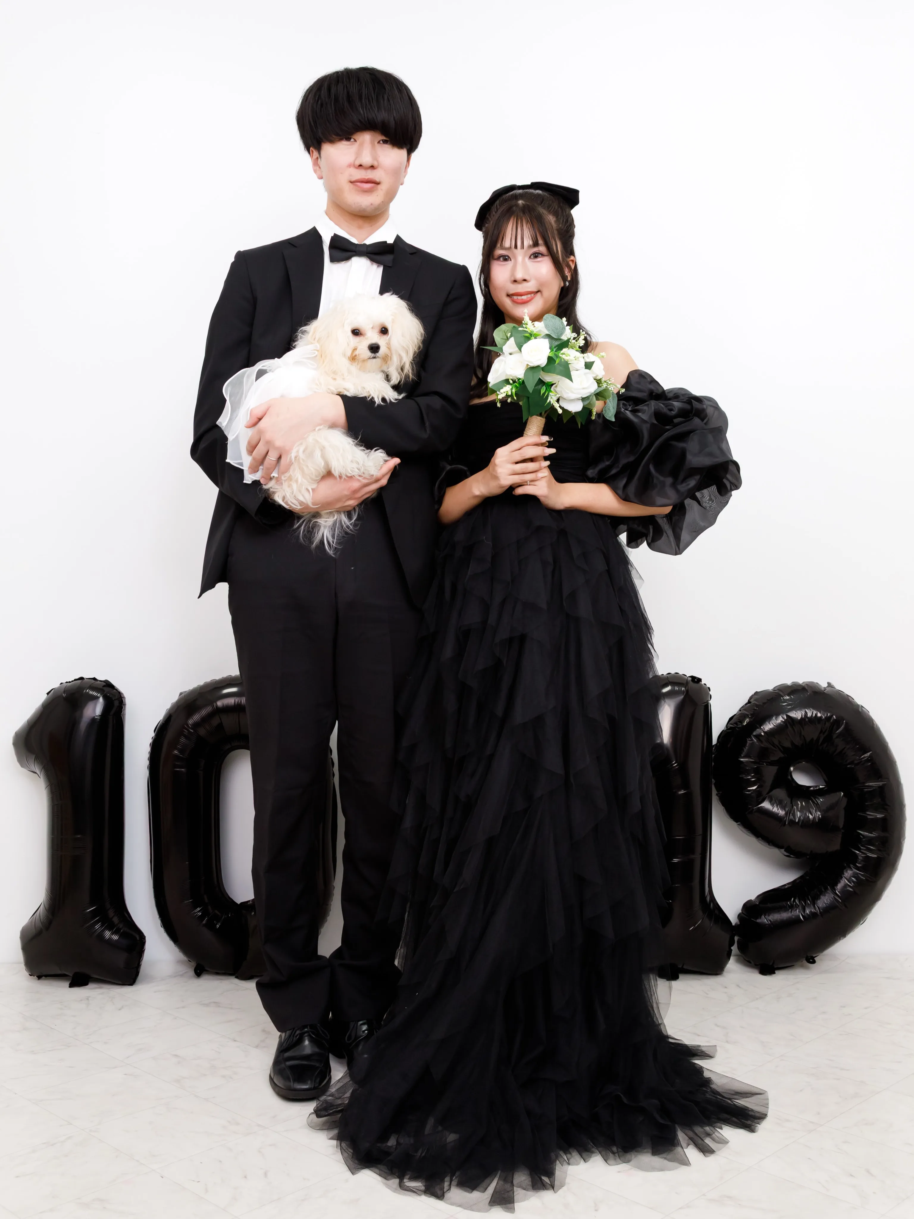 【WHITE Backdrop Photoshoot -入籍...