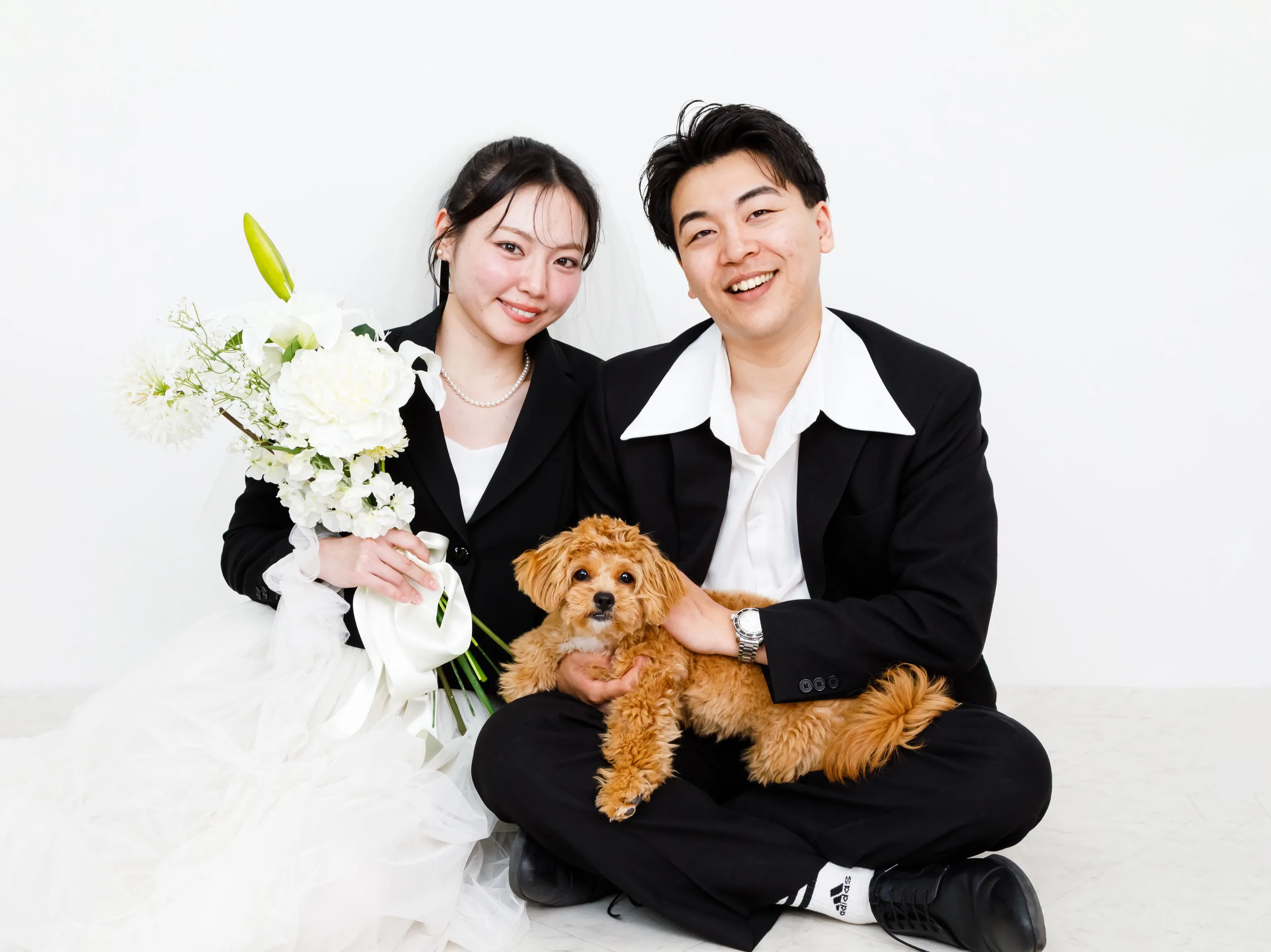 【WHITE Backdrop Photoshoot -結婚...