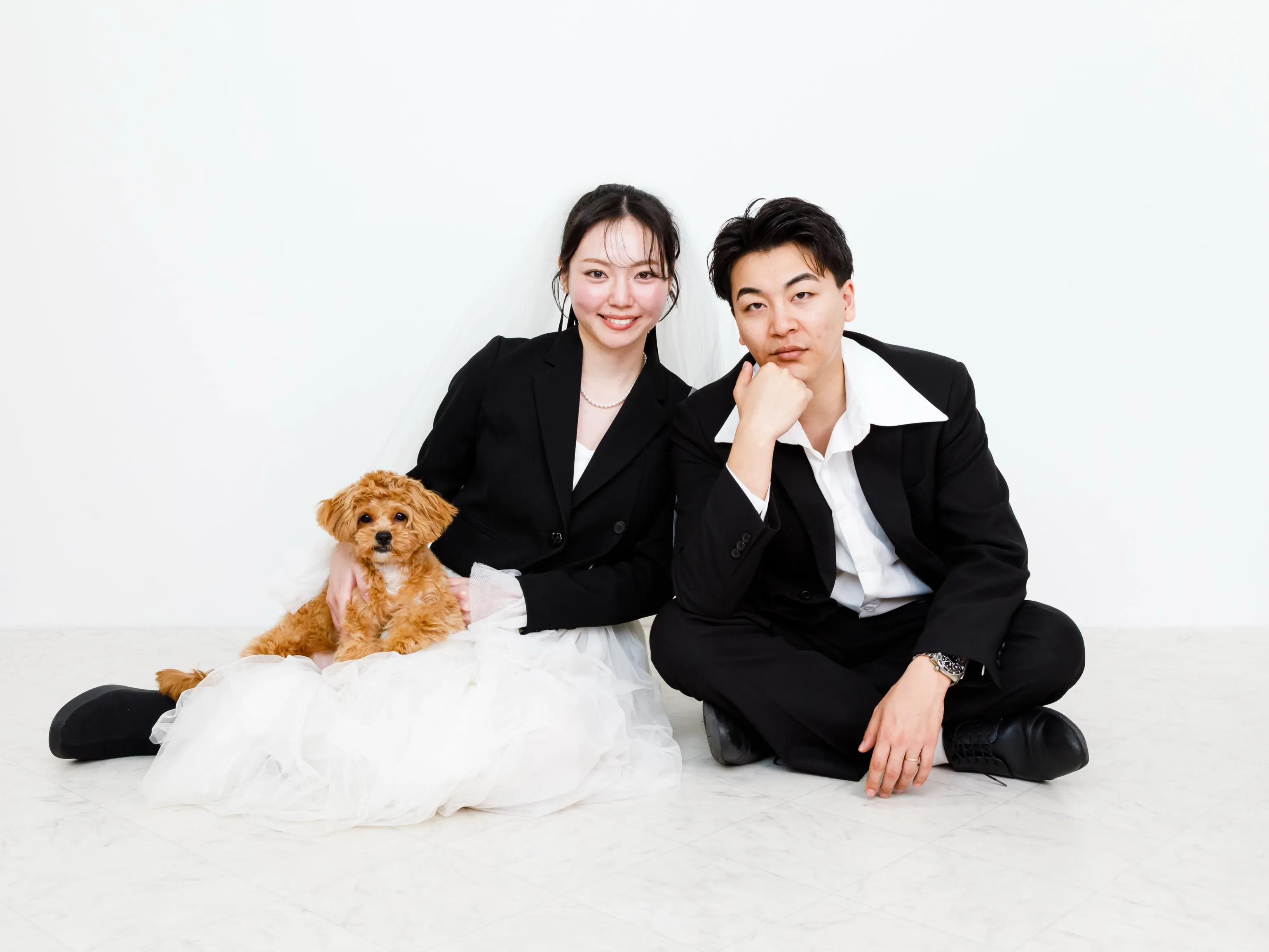 【WHITE Backdrop Photoshoot -結婚...