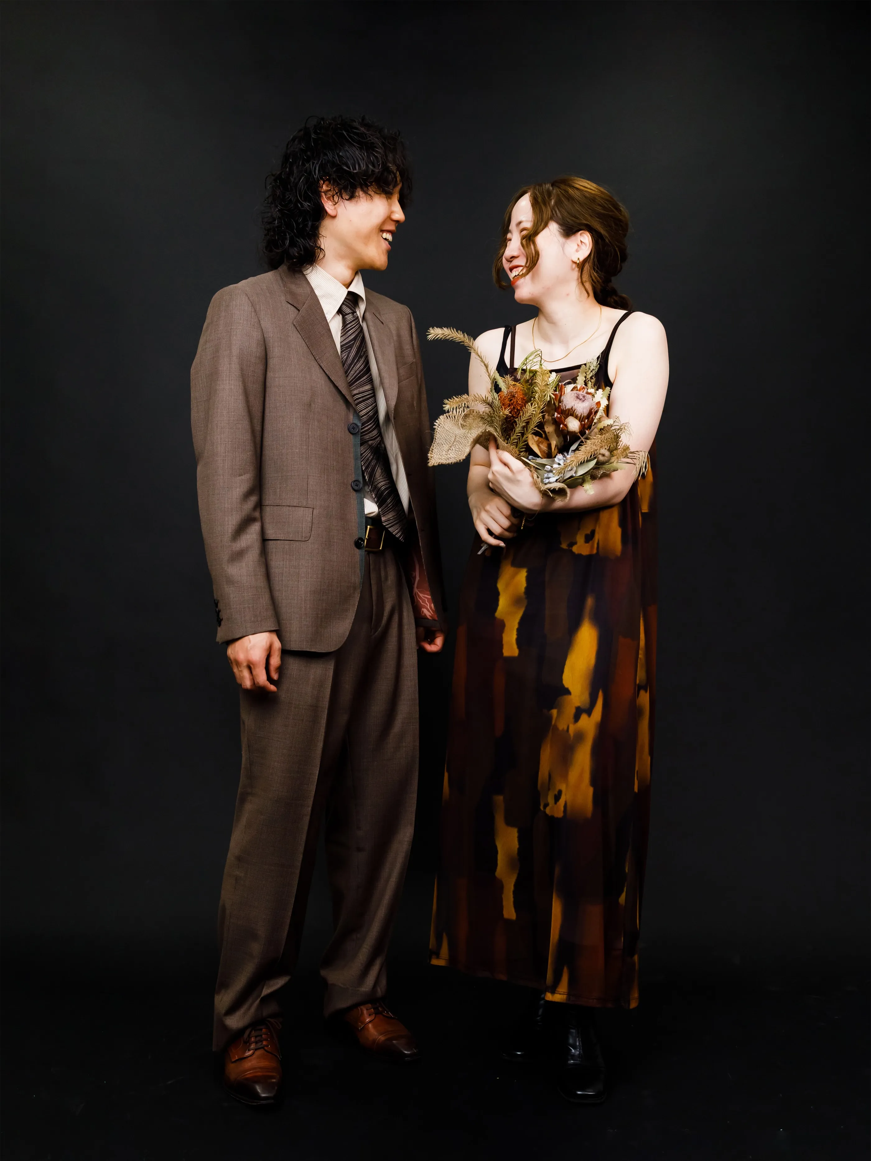【結婚式💍前撮＆家族撮影 -ブラック背景-】