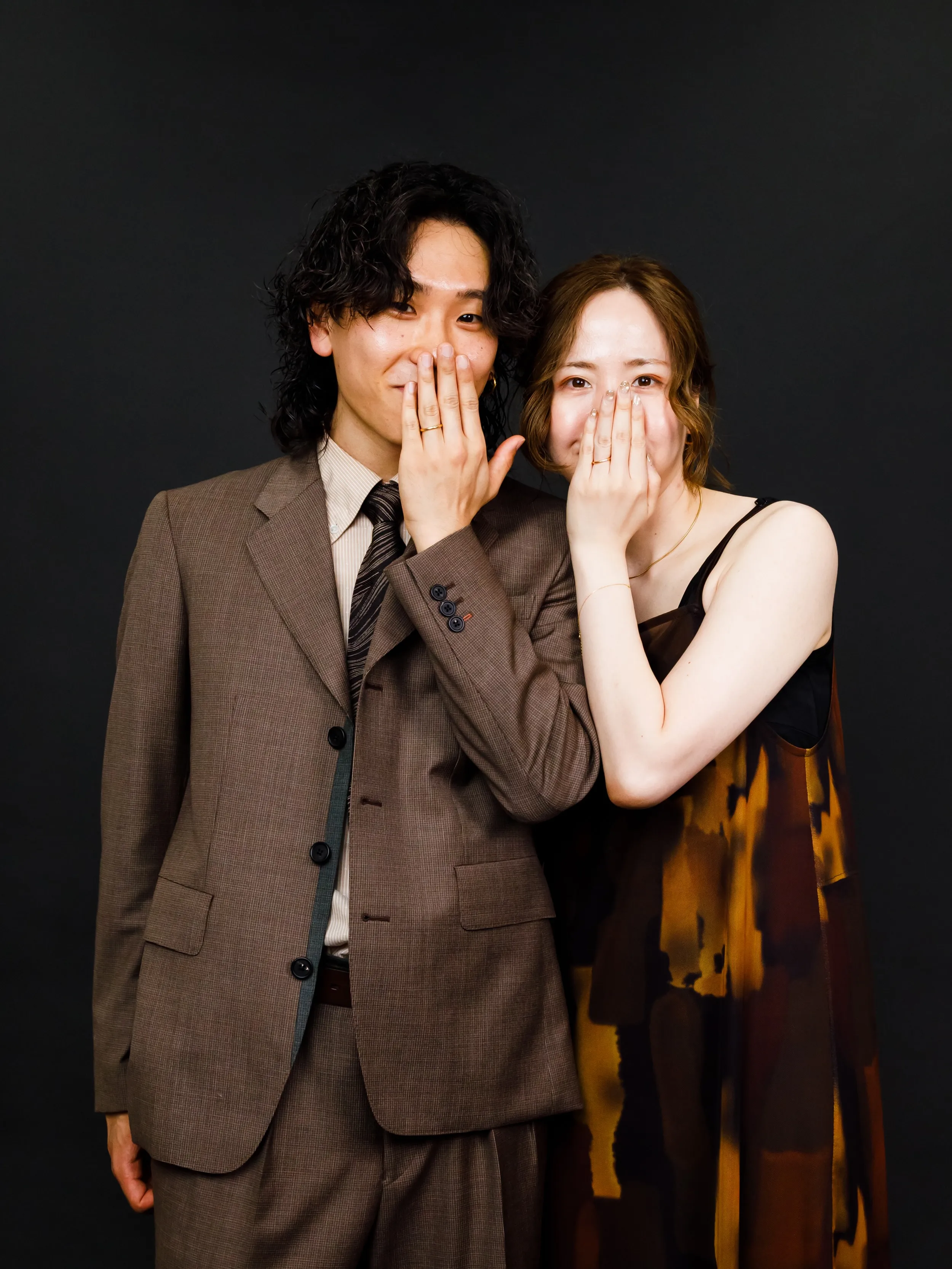 【結婚式💍前撮＆家族撮影 -ブラック背景-】